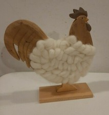 Gallo legno lana usato  Savona