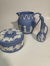 Lot vintage jasperware for sale  Hollis Center