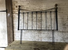 Brass topped bedstead for sale  WOKING