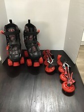 Roller Derby Skate Boys tamanho. Patins quádruplos e em linha 3-6 2 em 1 comprar usado  Enviando para Brazil