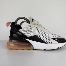 Tênis Nike Youth US 4 Air Max 270 platina coral atlético treinadores comprar usado  Enviando para Brazil