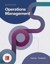 Operations management hardcove for sale  Montgomery