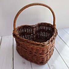 Heart shaped wicker for sale  West Des Moines