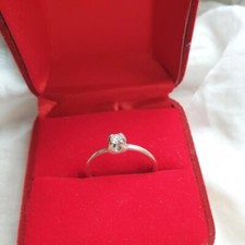 Verlobungsring diamant weißgo gebraucht kaufen  Mainz