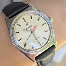 Usado, Vintage ENICAR relógio de vento manual masculino Poseidon Trident segunda mão década de 1970 comprar usado Usado, Vintage ENICAR relógio de vento manual masculino Poseidon Trident segunda mão década de 1970 comprar usado  Enviando para Brazil