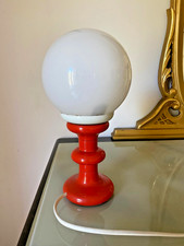Lampada tavolo vetro usato  Caltanissetta