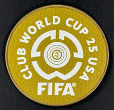 REMENDO DE MANGA OFICIAL DA COPA DO MUNDO DE CLUBES FIFA 2025 - OURO - 80 MM comprar usado  Enviando para Brazil