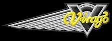 Używany, Yamaha Virago Wing XV 535 XV 750 XV1100 Naszywka iron-on patch na sprzedaż  PL