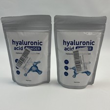 2 x Pó de Ácido Hialurônico Hidratante Tratamento Hidratante para Cuidados com a Pele 100g Cada comprar usado  Enviando para Brazil