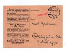 Gebühr bezahlt postkarte gebraucht kaufen  Berlin
