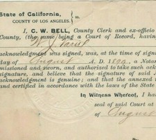 1899 notary public for sale  Chetek