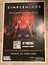 Simple minds concert for sale  PERTH