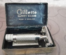 Vintage gillette set for sale  BARNSLEY