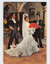 Cartão postal show de flamenco corte andaluza Espanha, usado comprar usado Cartão postal show de flamenco corte andaluza Espanha, usado comprar usado  Enviando para Brazil