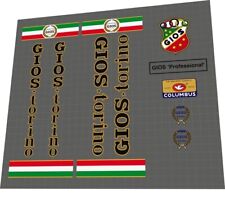 GIOS TORINO BROOKLYN TEAM FRAME DECAL SET in BLACK comprar usado  Enviando para Brazil