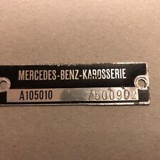 Karosserieschild mercedes pont gebraucht kaufen  Baden-Baden