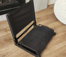 Cadeira Stadium Deluxe Game Changer portátil dobrável assento alvejante, preta (usada), usado comprar usado Cadeira Stadium Deluxe Game Changer portátil dobrável assento alvejante, preta (usada), usado comprar usado  Enviando para Brazil