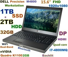 Workstation dell m4800 d'occasion  Expédié en Belgium