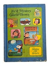 Vintage Its a Mystery Charlie Brown by Charles M Schulz 1975 Hard Cover Book comprar usado  Enviando para Brazil