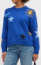 Suéter Rails ZOEY azul cobalto galáxia Anthropologie tamanho XS $225 novo comprar usado  Enviando para Brazil