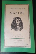 Maxims roche foucauld for sale  BECCLES