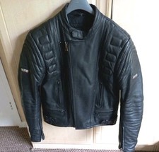 Akito leather motorcycle for sale  BURY
