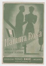 Spartito mamma rosa usato  Settimo Torinese