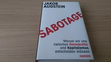 Jakob augstein sabotage gebraucht kaufen  Halle