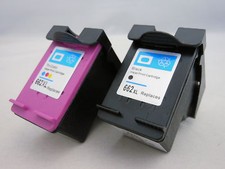 Cartucho de tinta colorida 2PK HP662XL BK e HP662 XL para HP Deskjet 4666 4645 3565 3545 comprar usado  Enviando para Brazil