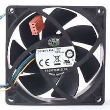 Ventilador de refrigeração FA08025M12LPA 8CM 80*80*25MM 0.45A DC 12V 4 linhas, usado comprar usado  Enviando para Brazil