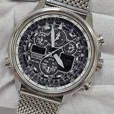 Usado, CITIZEN U680-S092876 RELÓGIO DE PULSO NAVIHAWK ECO DRIVE ANA-DIGI PULSEIRA DE MALHA RUNS comprar usado  Enviando para Brazil