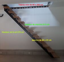 Escalier droit limon d'occasion  Prades-le-Lez