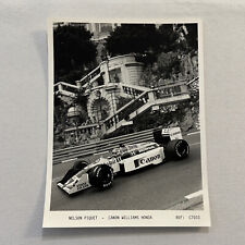 Fotografia impressa Nelson Piquet Canon Williams Honda carro de corrida imprensa comprar usado  Enviando para Brazil