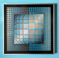 Victor vasarely tableau d'occasion  Guebwiller