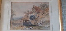 Superb victorian watercolour for sale  BRISTOL