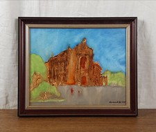 Ópera Odesa, arte de arquitetura ucraniana, óleo moderno, artista Bannikov comprar usado  Enviando para Brazil
