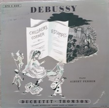 Usado, Albert FERBER - DEBUSSY Children''Corner French 10' DUCRETET THOMSON 270C020 NM comprar usado  Enviando para Brazil