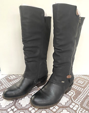Ladies rieker black for sale  CHRISTCHURCH