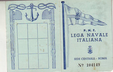 Tessera p.n.f. lega usato  Torino