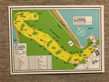 Vintage postcard map for sale  AUCHTERARDER