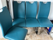 Esstisch stühle petrol gebraucht kaufen  Vettelschoß