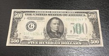1934 500 bill for sale  Sacramento
