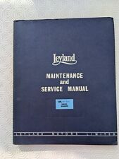 Leyland maintenance service for sale  BUNGAY