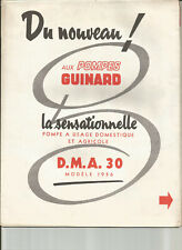 Pompes guinard dma d'occasion Pompes guinard dma d'occasion  Besançon