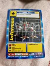 CARTÃO PROMOCIONAL DIGIMON THE MOVIE DIGI-BATTLE - Seg-11 INFERMON Ultimate Level Usado comprar usado  Enviando para Brazil