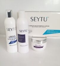 shampoo,acondicionador cuidado devil vitaminas,kit de mascarilla 4 Pz Seytu Vegano. comprar usado  Enviando para Brazil