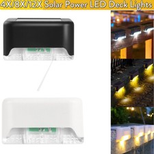 Luz LED Solar para Cubierta Exterior Jardín Subterráneo Paisaje Camino Iluminación Patio segunda mano  Embacar hacia Mexico