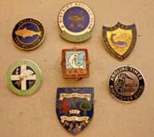 Seven vintage enamel for sale  WATERLOOVILLE