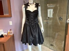 Jupe satin noir d'occasion  Expédié en Belgium
