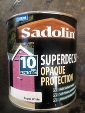 Sadolin superdec opaque for sale  UTTOXETER